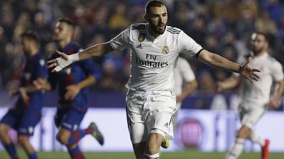 Los goles del Levante U.D. 1 Real Madrid 2 Tablero deportivo - Los goles del Levante U.D. 1 Real Madrid 2 - Escuchar ahora