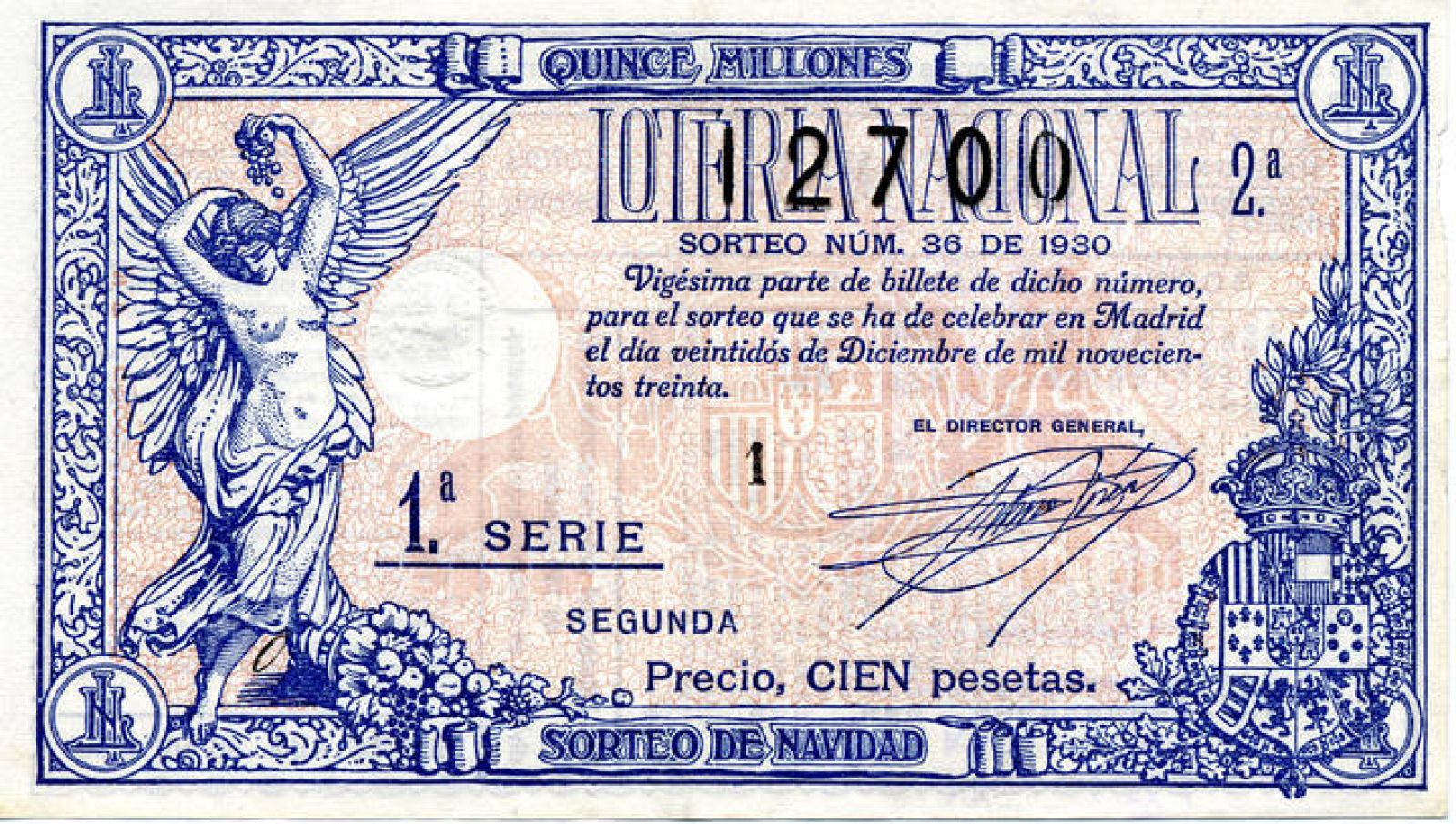 Décimos de la Lotería de Navidad entre la suerte y el coleccionismo