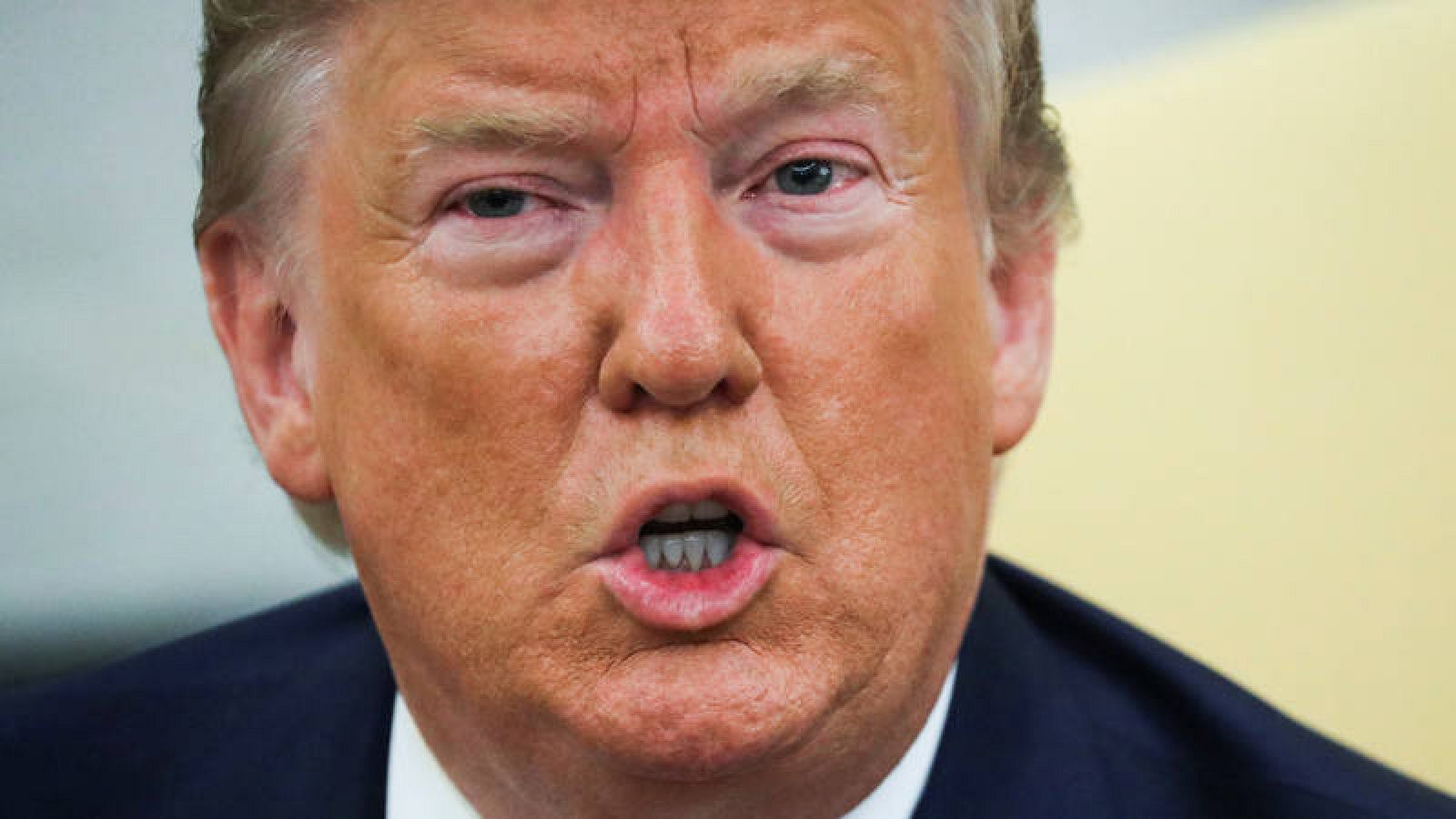 El presidente de Estados Unidos, Donald Trump, en el Despacho Oval de la Casa Blanca.