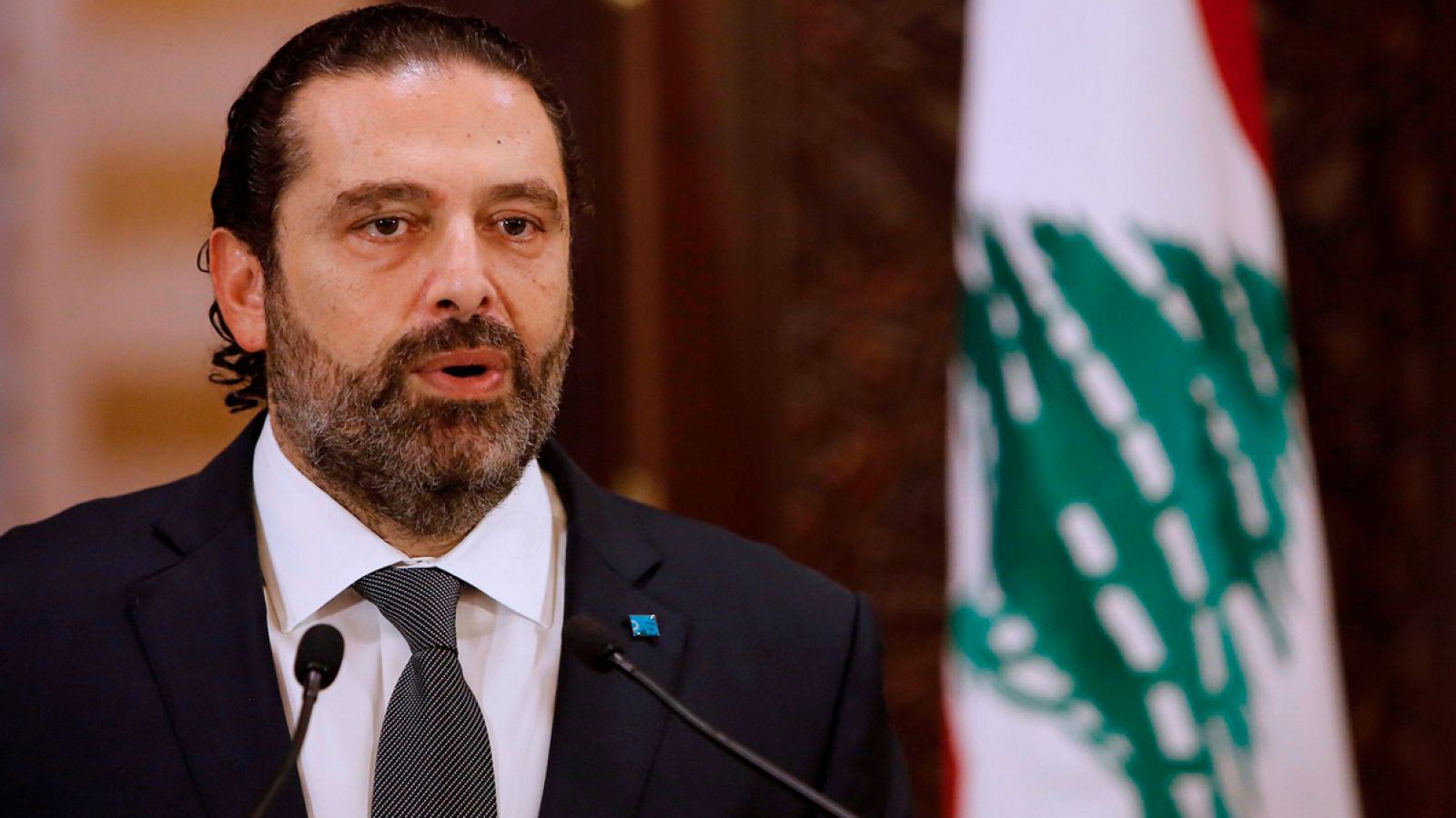 Saad Hariri, primer ministro libanés. Marwan TAHTAH / AFP