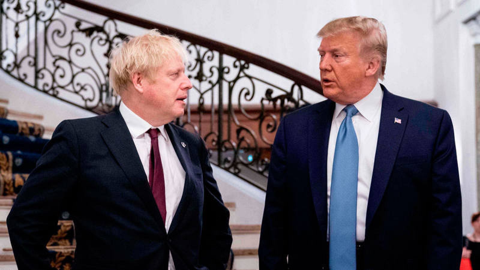 Resultado de imagen para trump y johnson g 7