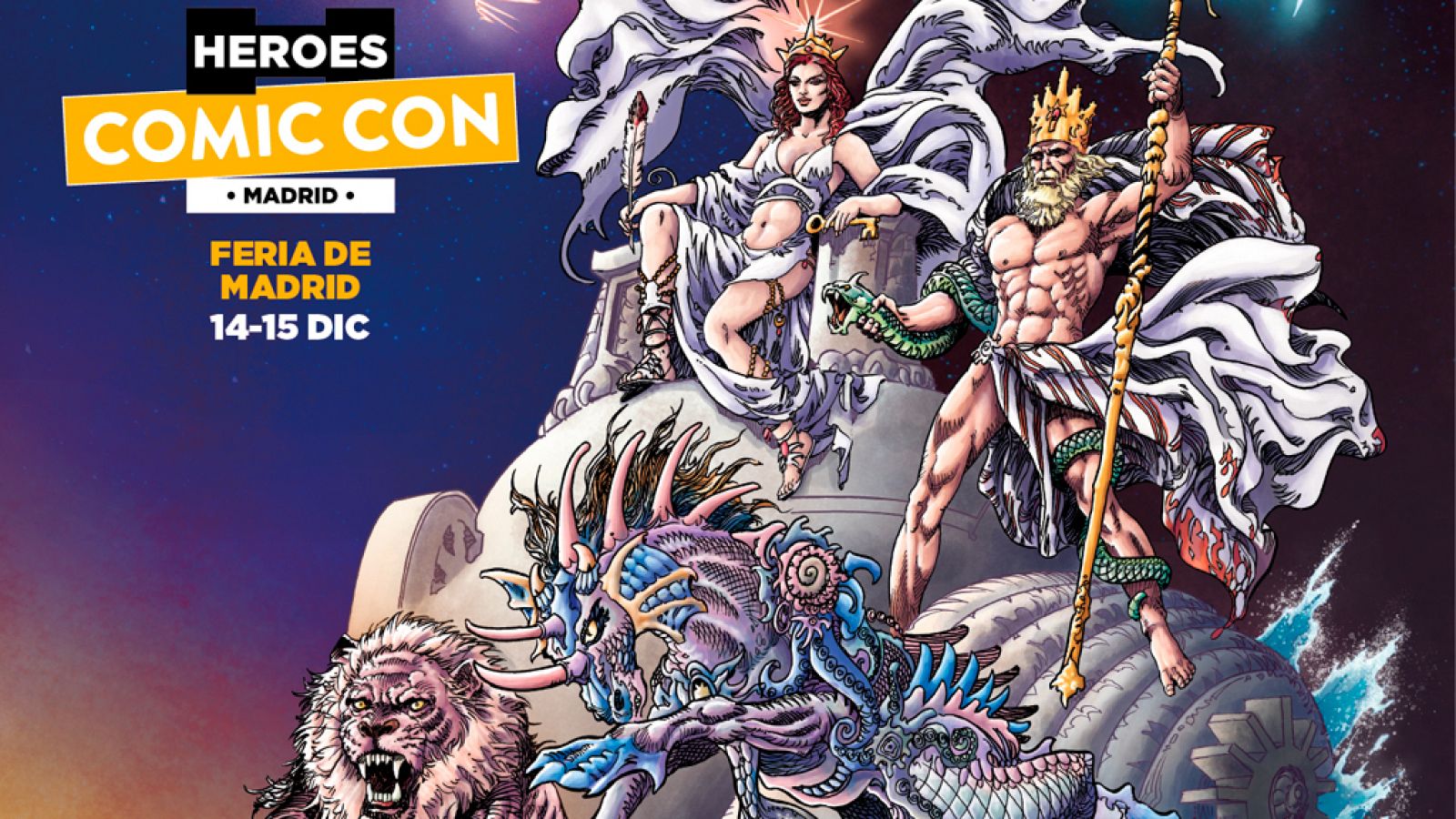 Resultado de imagen de heroes comic con 2019 madrid