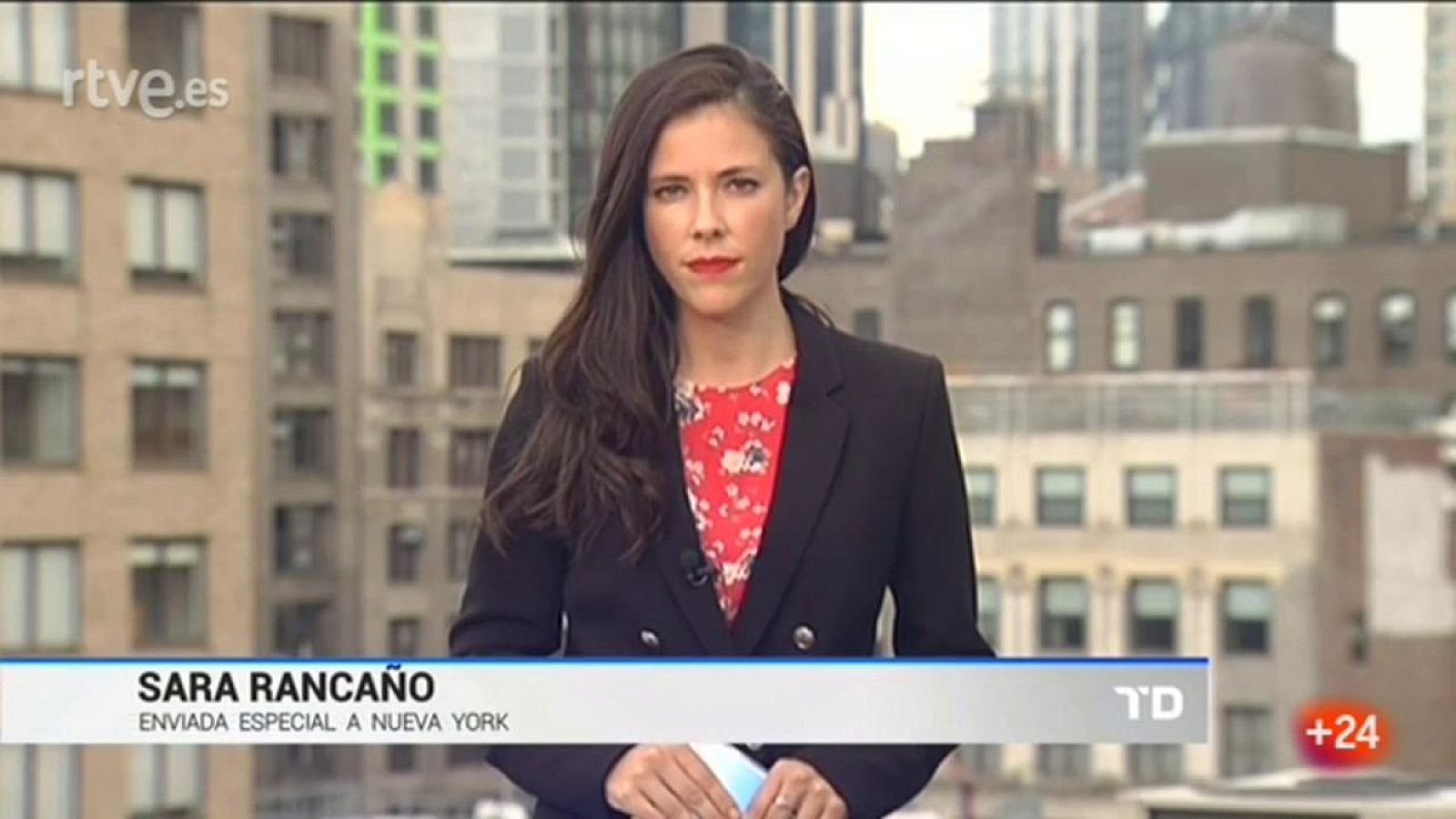 Sara Ranca�o Rivas, corresponsal de RNE en Nueva York