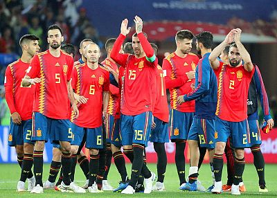 España se ha metido en octavos como primera del grupo B.
