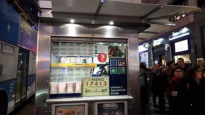 Despacho de la Gran Vía madrileña que vendió el Gordo en 2016 Despacho de la Gran Vía madrileña que vendió el Gordo en 2016