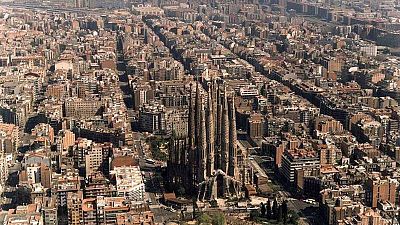 Vista de Barcelona, capital de la segunda provincia que más gasta en Lotería