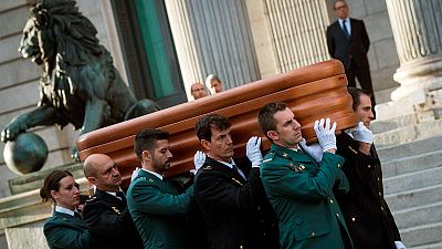 El último adiós a Rubalcaba, en fotos El último adiós a Rubalcaba, en fotos