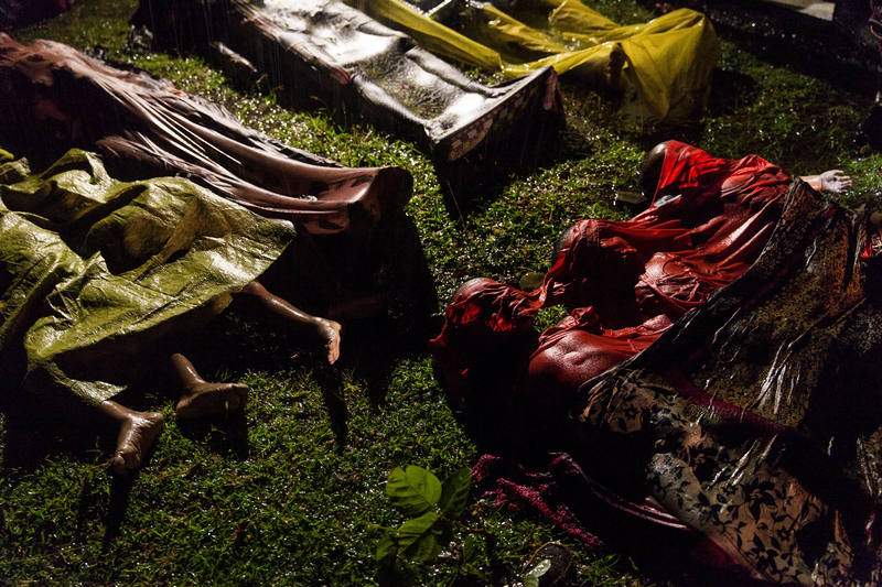 Fotografía de cuerpos ahogados en un naufragio de refugiados rohinyás, nominada al World Press Photo 2018. Patrick Brown, Panos Pictures para Unicef World Press Photo nominees