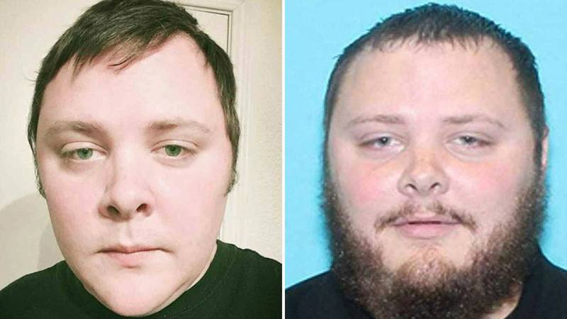 Fotografías difundidas por la Policía del autor de la matanza de Texas