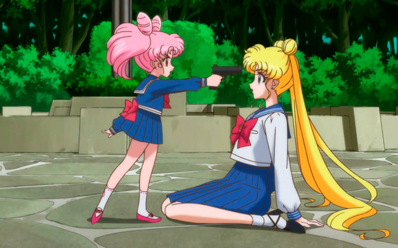 Fotograma de la serie de 'Sailor Moon'