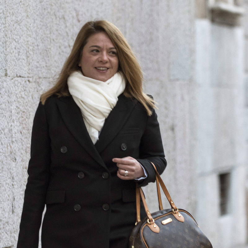 La juez Samantha Romero, ponente de la sentencia del caso Nóos