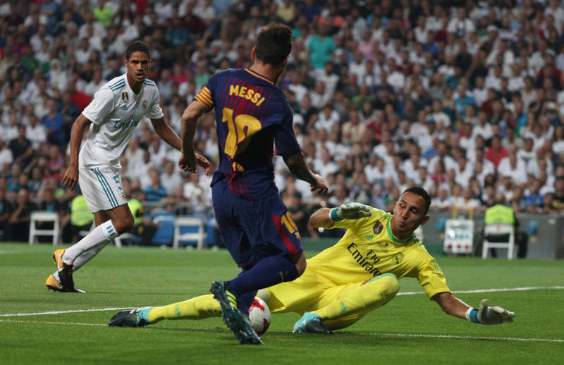 Resultado de imagen para keylor navas vs messi