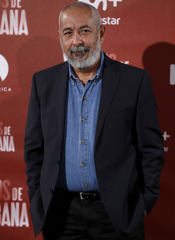 Leonardo Padura, en la presentación de 'Vientos de la Habana'.