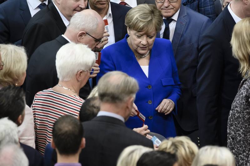 Merkel vota