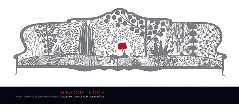 Pablo Amargo. Cartel para la Fundación German Sánchez Ruipérez, 2009