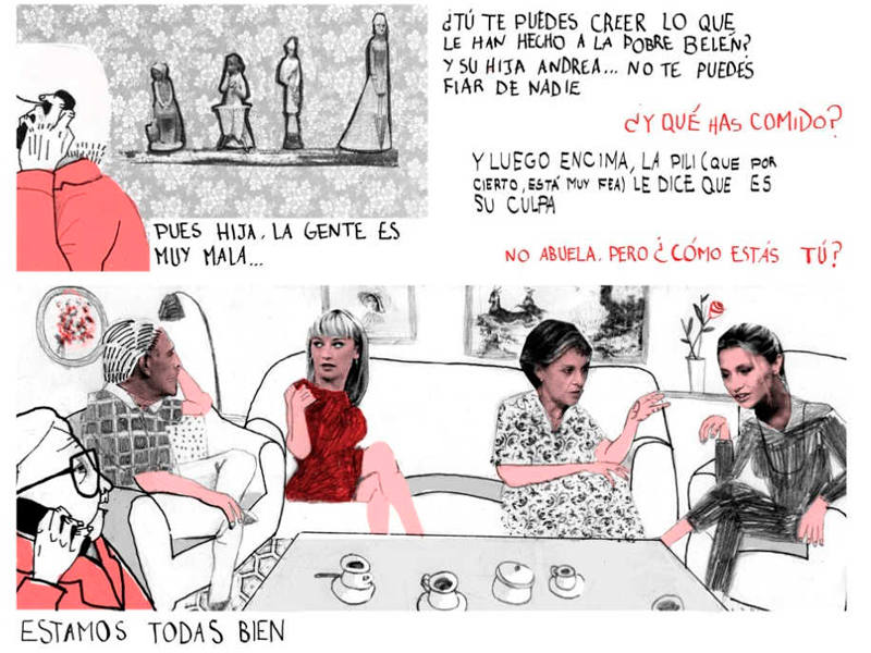 Página de 'Estamos todas bien'