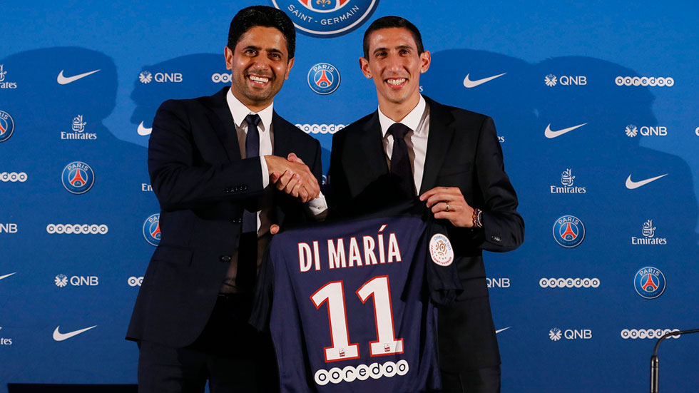 Fichajes El PSG hace oficial el fichaje del argentino Di María RTVE es