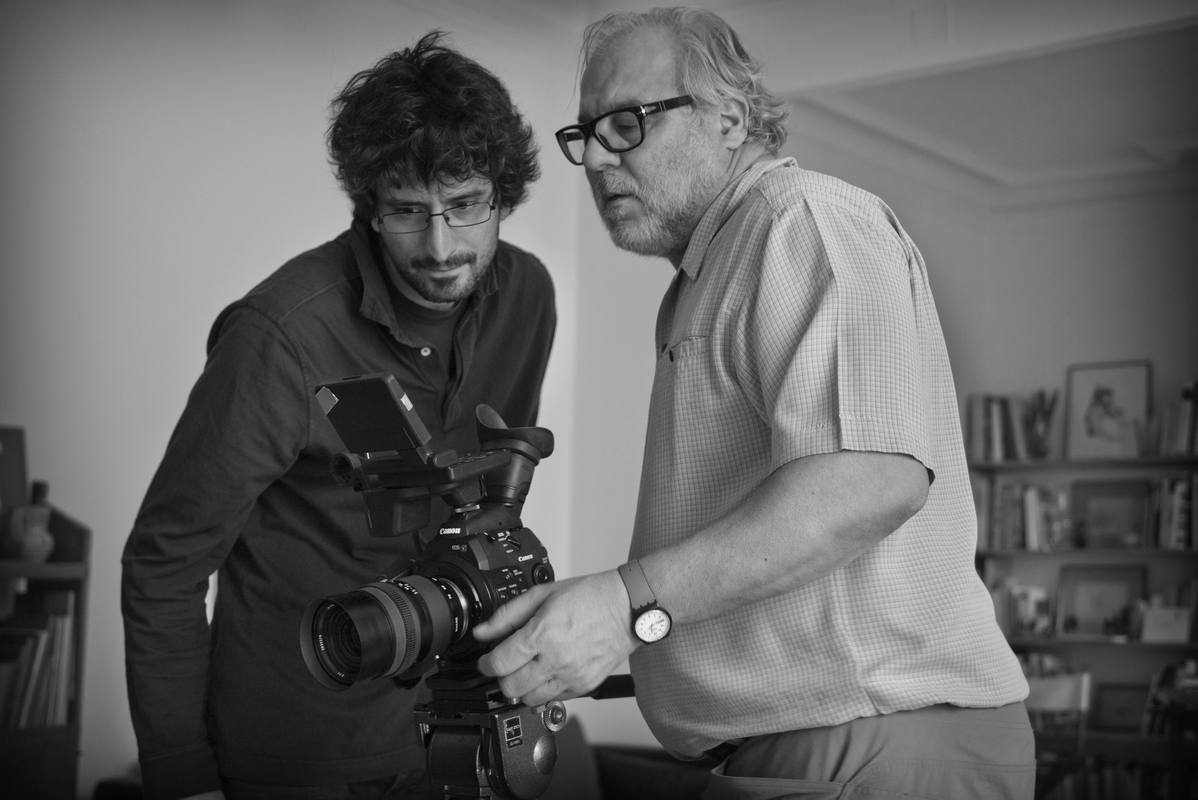 Rodando el documental sobre Ramón Gaya para 'Imprescindibles'