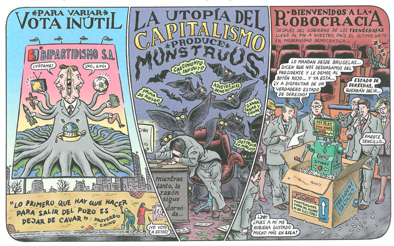 Viñeta de 'La gran aventura humana'