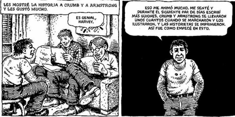 Viñetas de 'American Splendor: Los cómics de Bob y Harv'