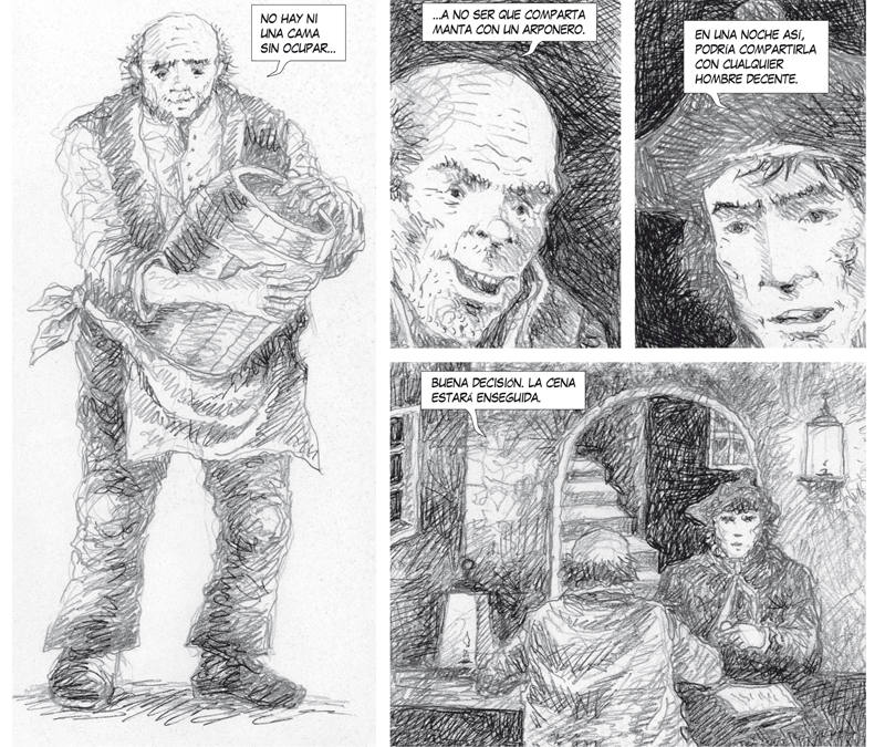 Viñetas de 'Moby Dick'