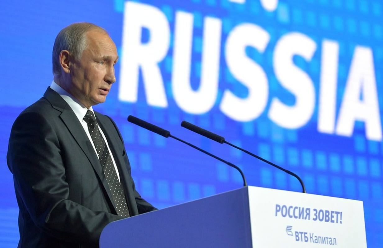 Vladimir Putin, presidente de Rusia