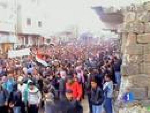 Represión de las protestas en Siria