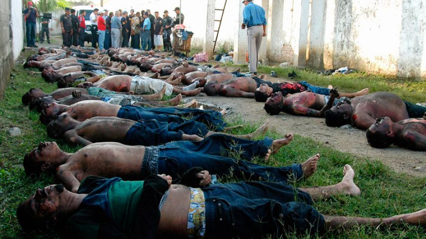 M&aacute;s de 300 muertos en un incendio en una c&aacute;rcel de Honduras