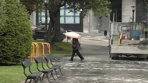 Precipitaciones fuertes en Galicia