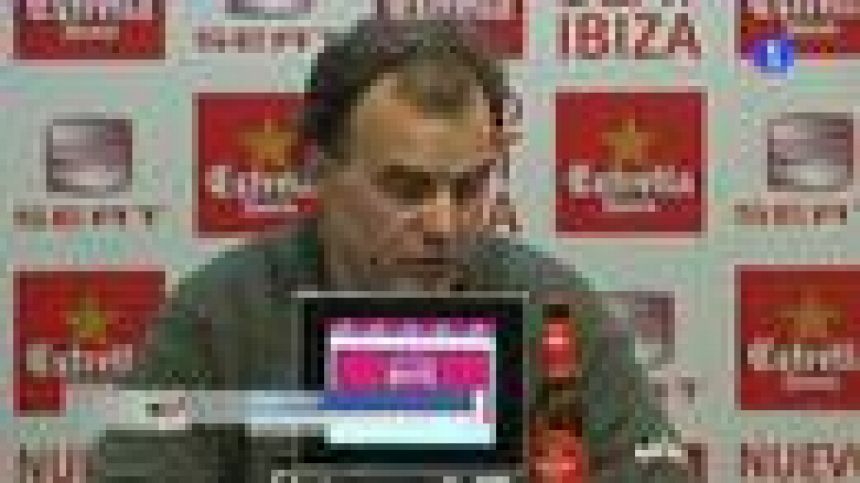 Bielsa: "No estuvimos a la altura"