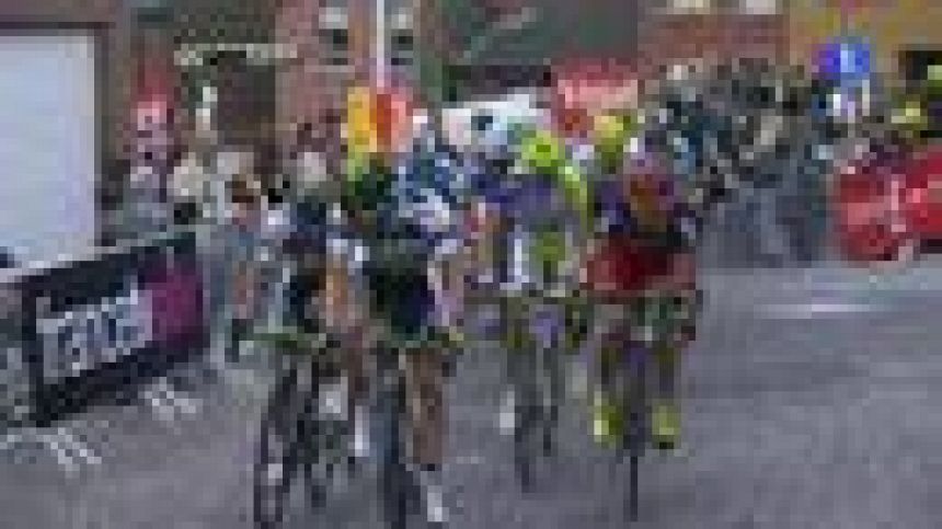 Sagan gana la primera etapa por delante del líder Cancellara
