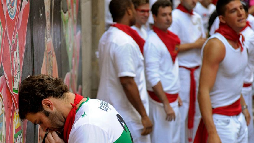 RNE te narra el séptimo encierro de San Fermín 2012 en imágenes