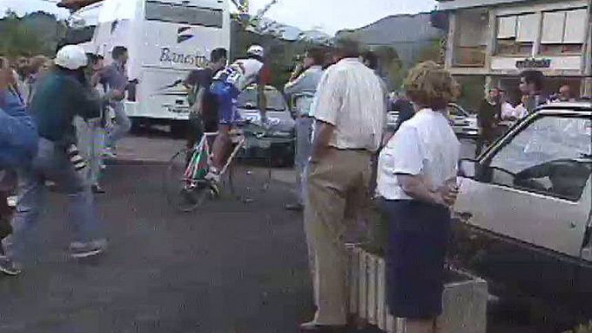 Vuelta 1996: Indurain abandona