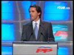 Aznar se despide como candidato