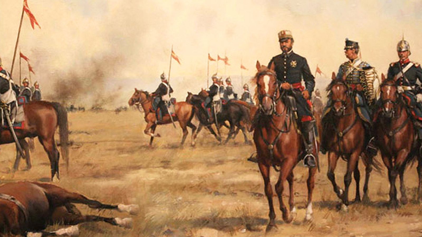 El general Prim pasa por el