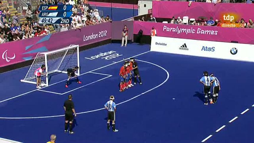 Paral&iacute;mpicos Londres 2012. F&uacute;tbol. Espa&ntilde;a, en semifinales