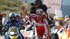 Menchov se lleva la etapa y Contador aguanta en La Bola del Mundo