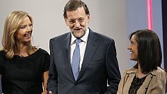 Rajoy habla sobe la Diada