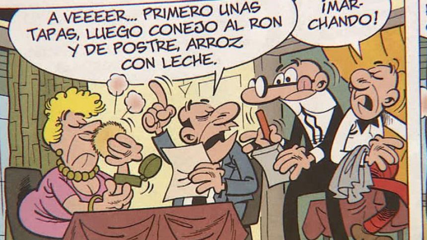 Francisco Ibáñez habla de la nueva aventura de Mortadelo y Filemón':'Espías'