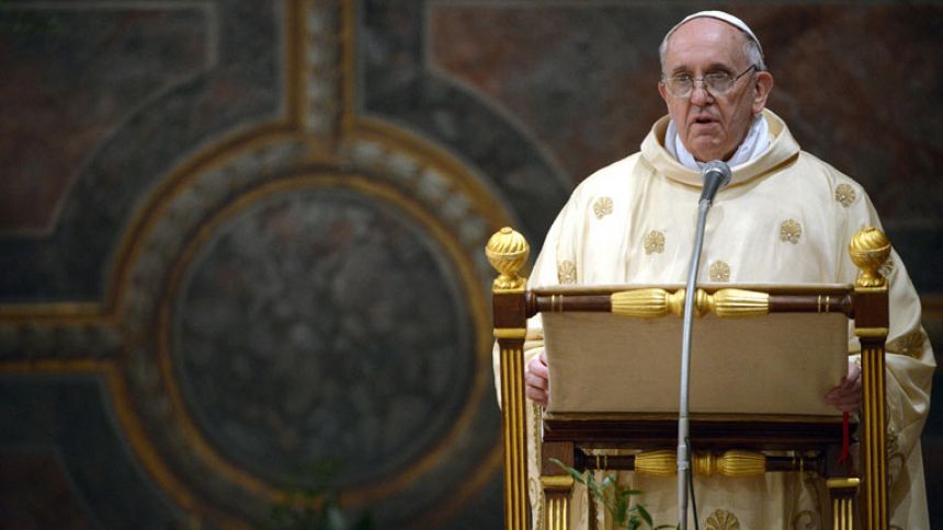 Primera misa del papa argentino en la Capilla Sixtina