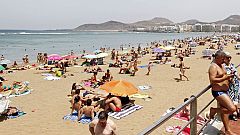 Calor en Canarias y nubes en Baleares, Cataluña y Estrecho