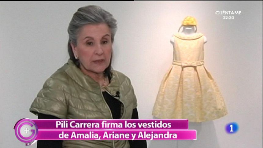 M&aacute;s Gente - Las hijas de los reyes de Holandavestidas "made in Spain "