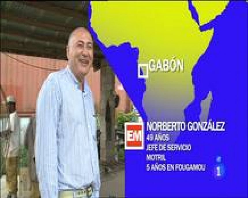 Españoles en el mundo - Gabón - Norberto