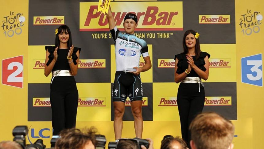 Trentin triunfa en la primera escapada exitosa del Tour