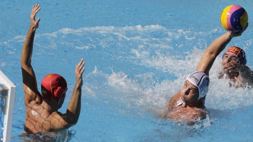 Waterpolo masculino: Puestos 5&ordm; al 8&ordm;. Serbia - Espa&ntilde;a
