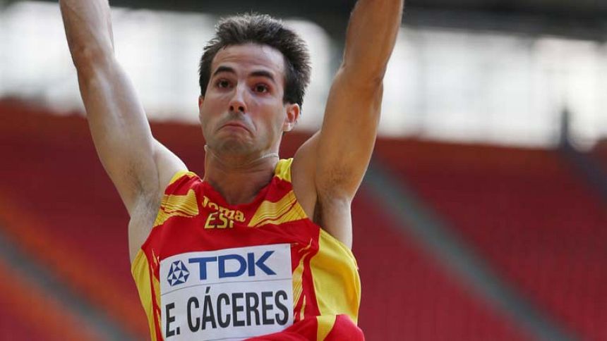 C&aacute;ceres, a la final de longitud con un salto de 8,25