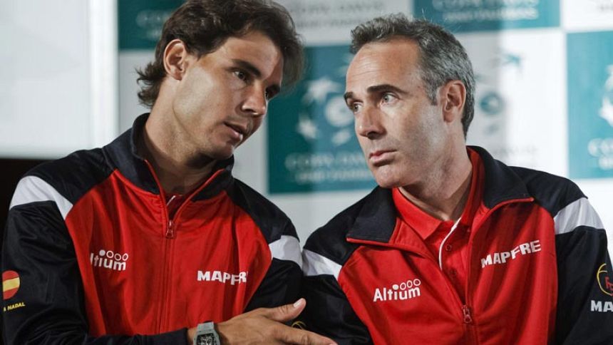 Verdasco y Nadal abrir&aacute;n el Espa&ntilde;a - Ucrania de la Davis