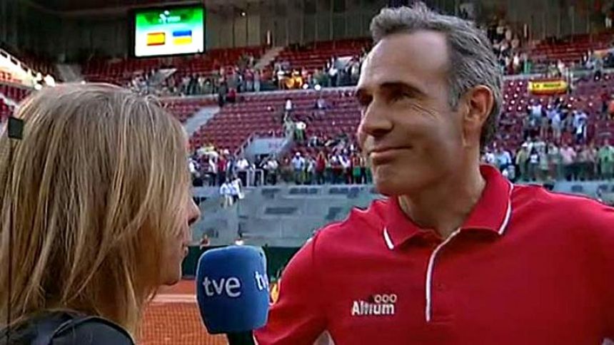 Corretja: "Ha sido un partido raro y extra&ntilde;o"