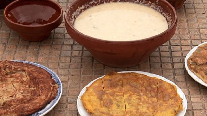 Un país para comérselo - Recetas - Gazpacho de espárragos silvestres