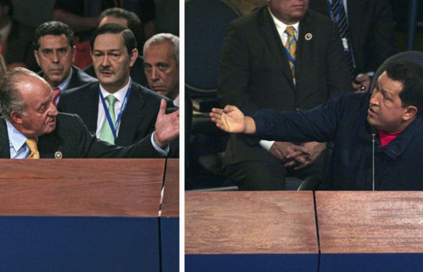 As&iacute; fue el &uacute;ltimo encuentro entre el Rey y Ch&aacute;vez